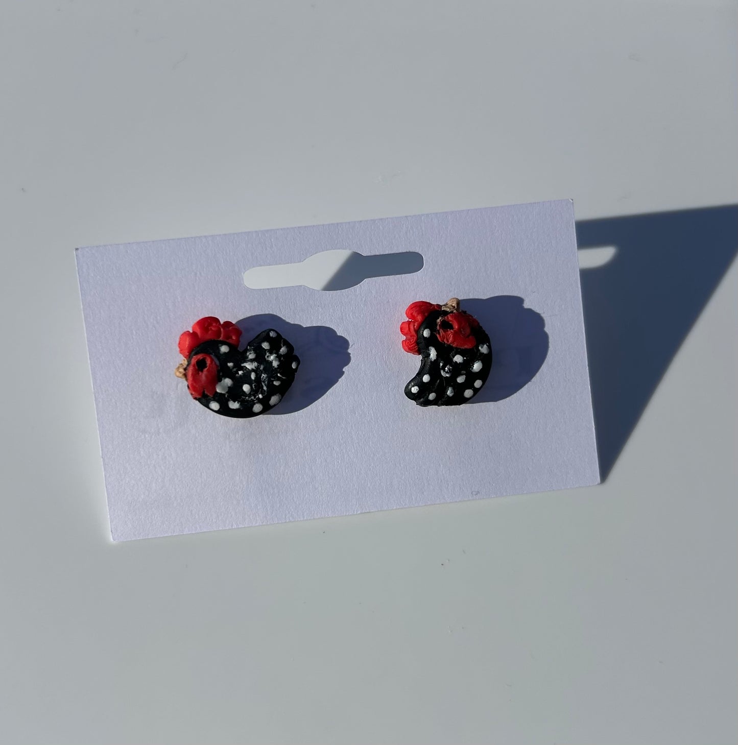 Chicken Stud Earrings