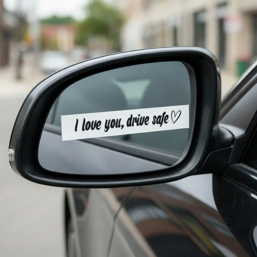 I Love You Car Decal | Vinyl Sticker