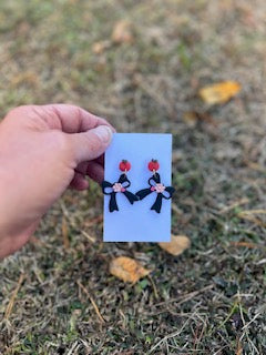 Black Bow & Red Apple