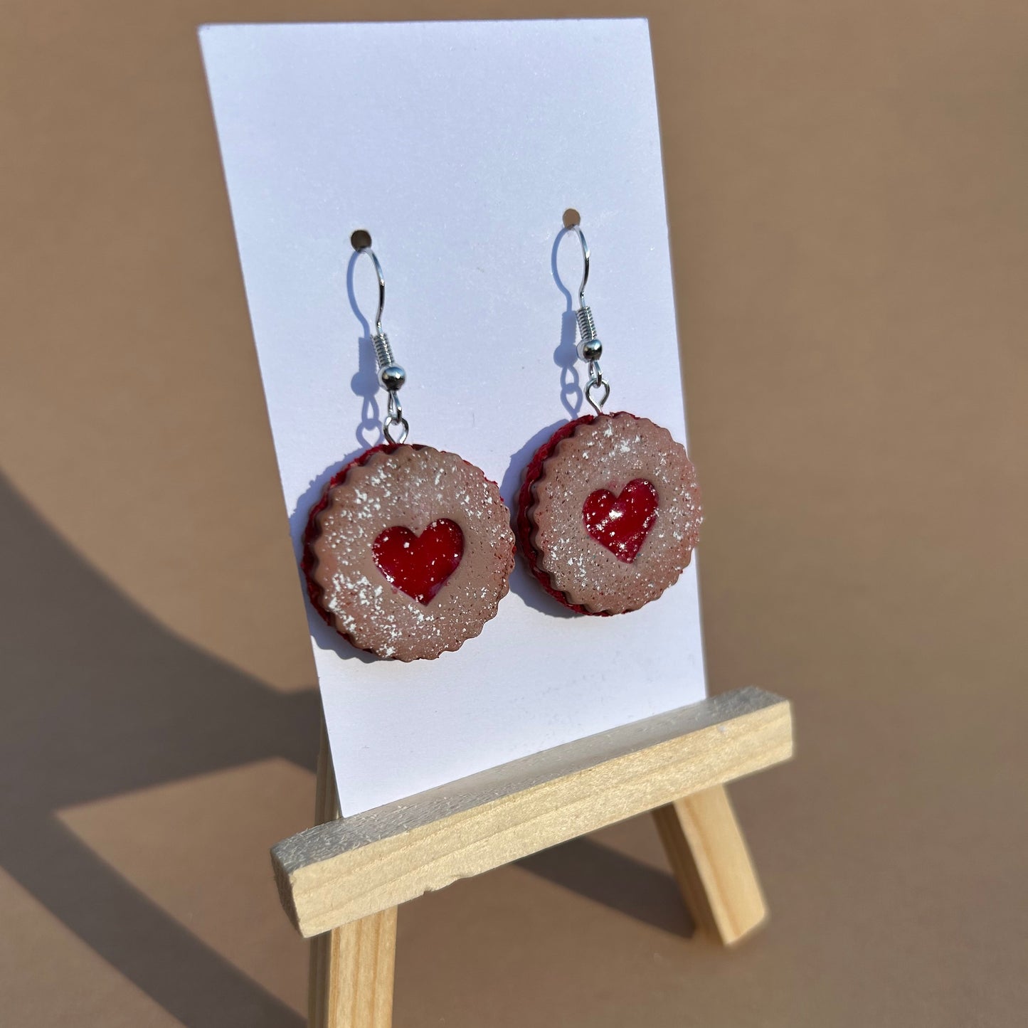 Sweet Jam Cookie Earrings – Handmade Cute Cookie Jewelry