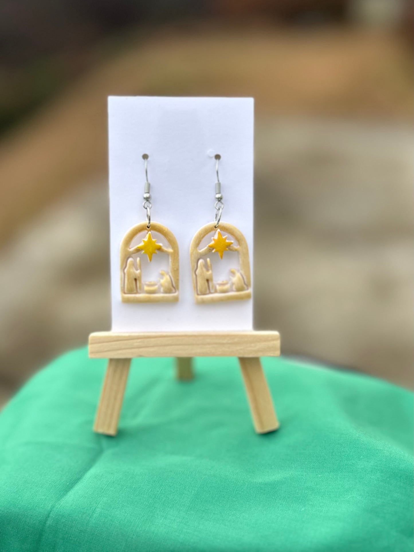 Nativity Scene Earrings
