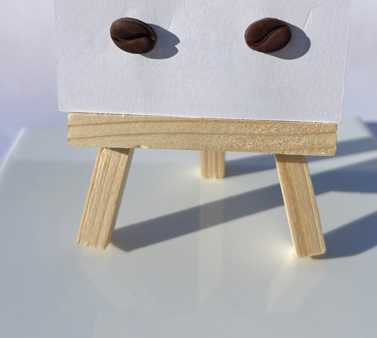 Coffee Bean Studs