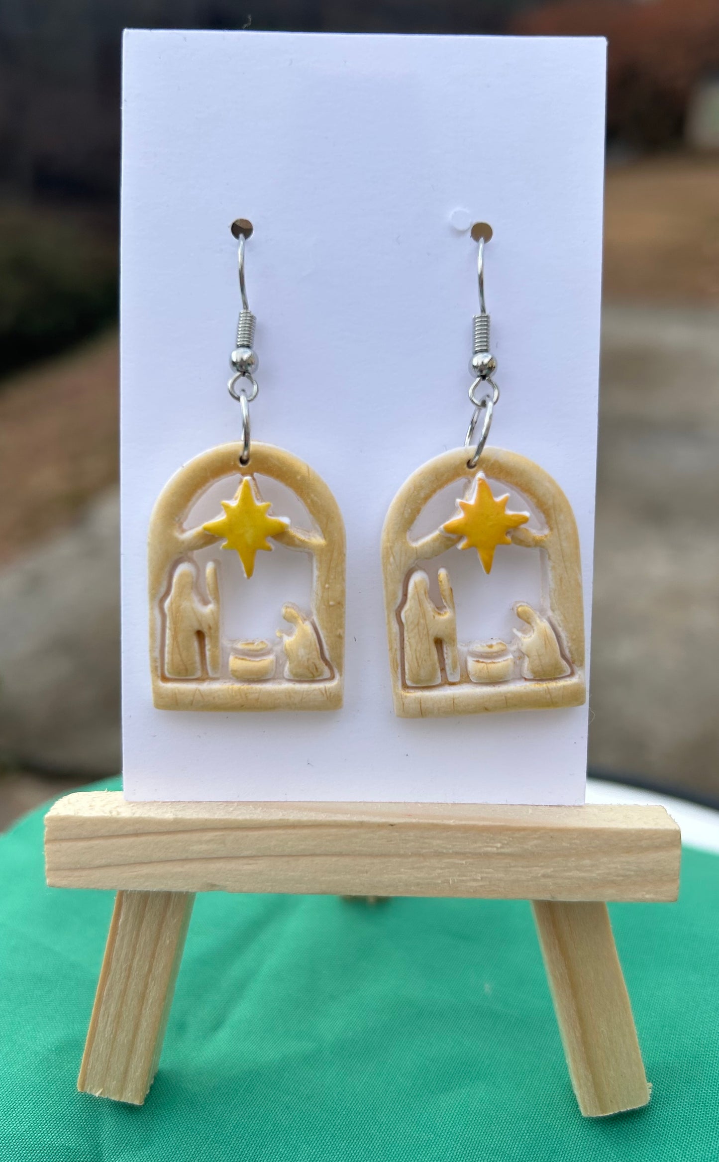 Nativity Scene Earrings