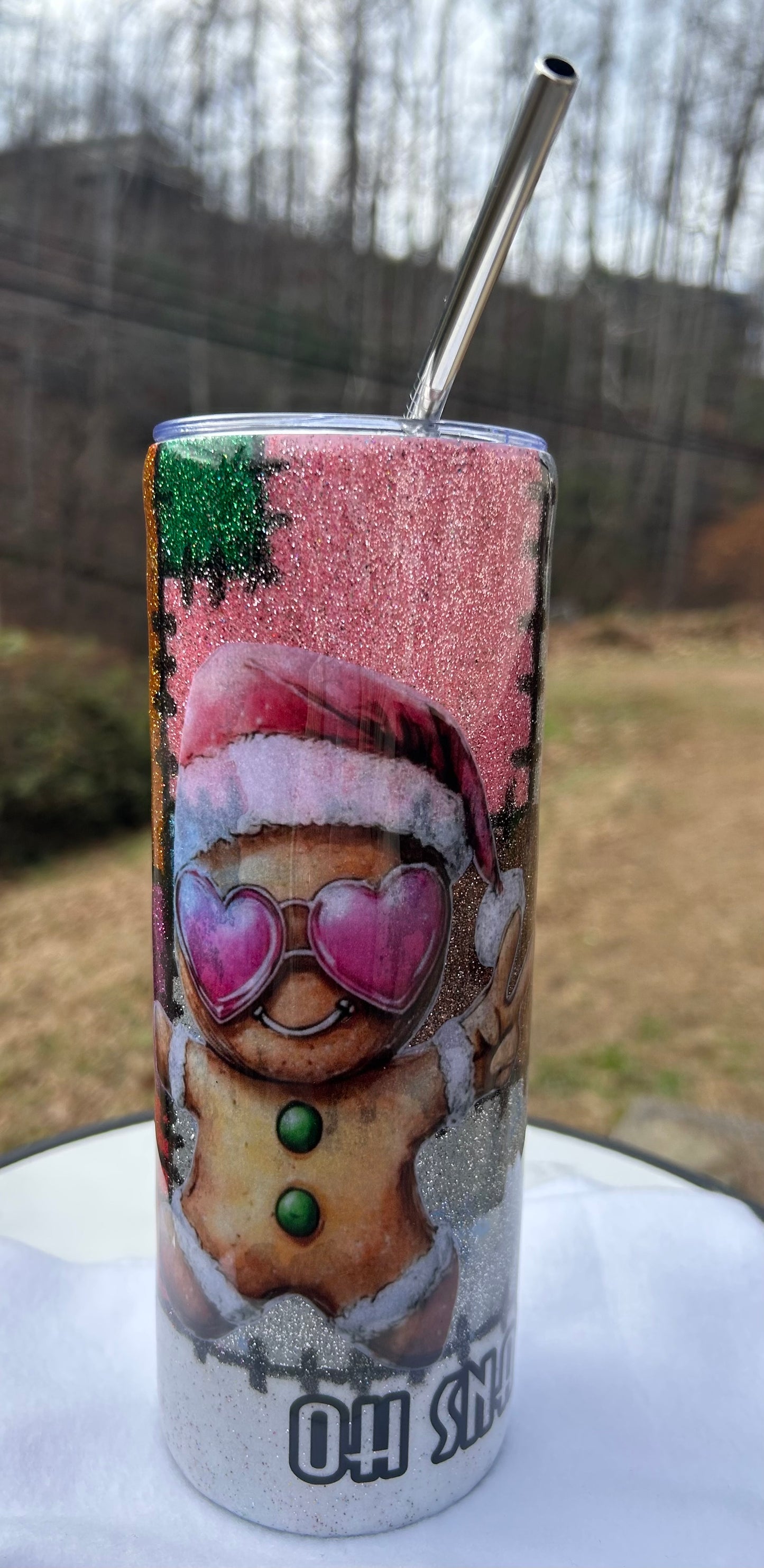Oh Snap! Gingerbread Man Christmas Tumbler