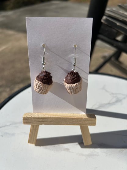 Whimsical Cupcake Earrings – Sweet Treat Jewelry