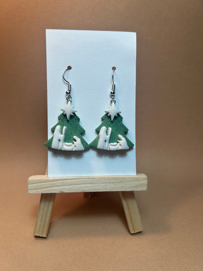 Nativity Scene Earrings