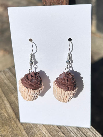 Whimsical Cupcake Earrings – Sweet Treat Jewelry