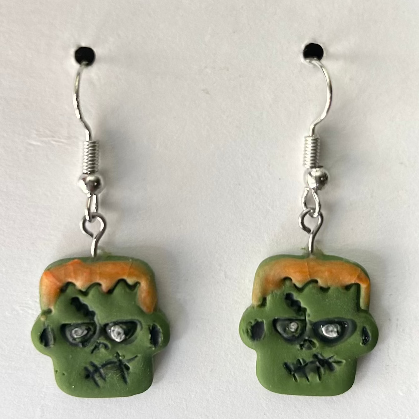 Frankenstein Earrings | Halloween Jewelry
