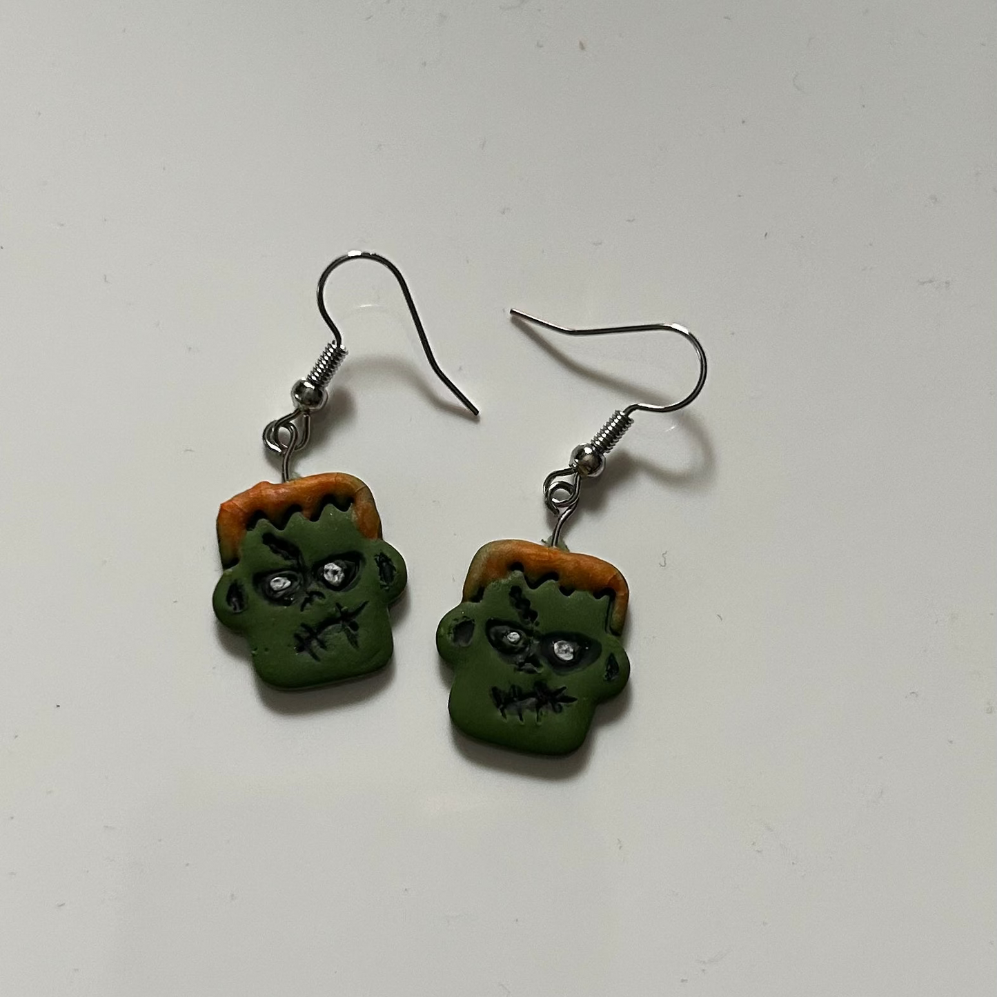 Frankenstein Earrings | Halloween Jewelry