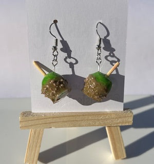 Candy Apple Earrings | Candy Apple Inspired Jewelry