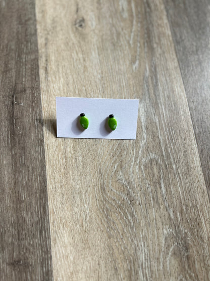 Christmas Bulb Studs