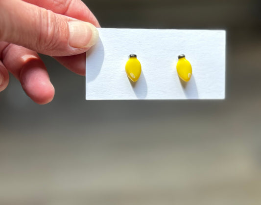 Christmas Bulb Studs