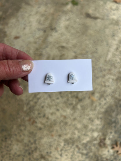 Christmas Bell Studs