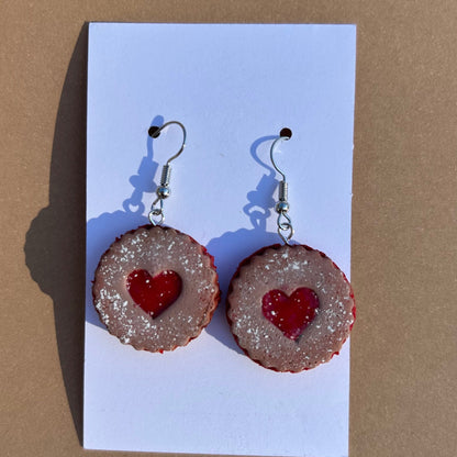Sweet Jam Cookie Earrings – Handmade Cute Cookie Jewelry