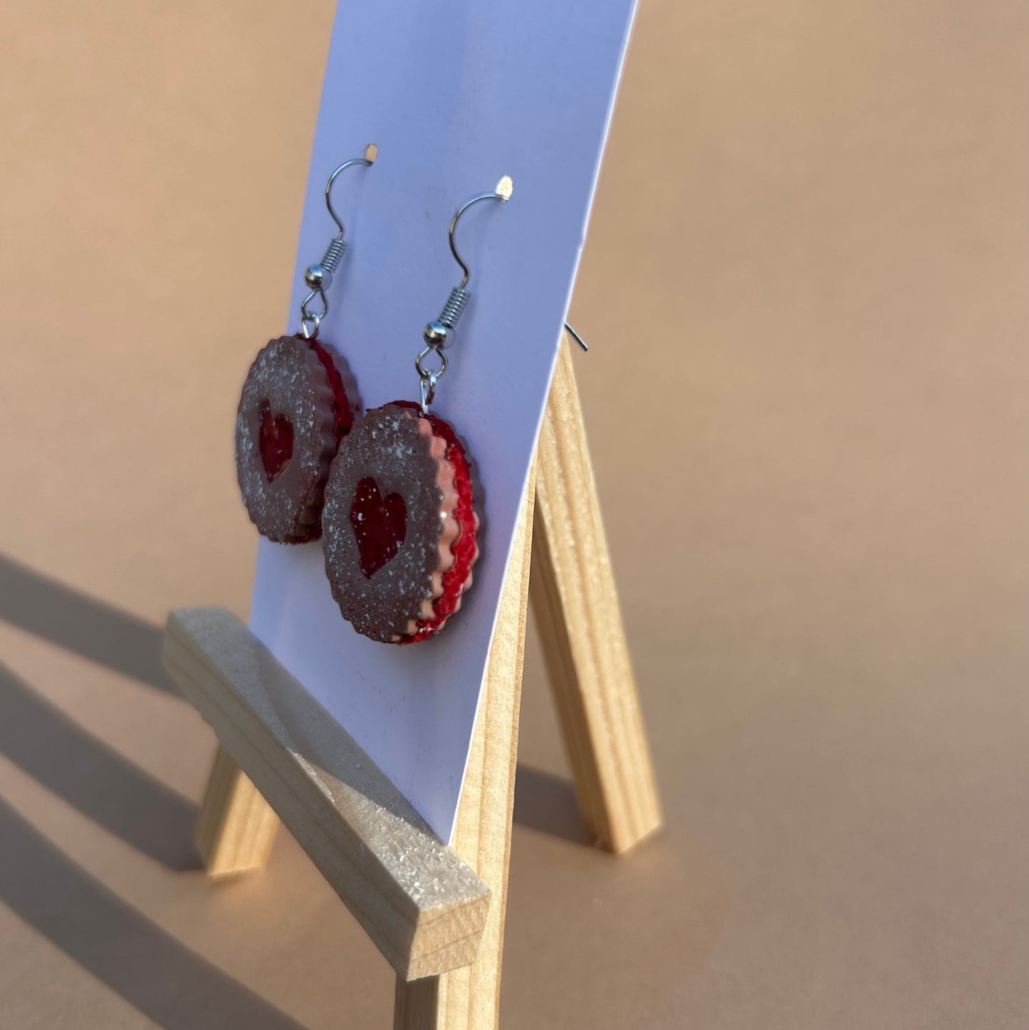 Sweet Jam Cookie Earrings – Handmade Cute Cookie Jewelry