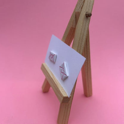 Envelope Stud Earrings – Romantic Love Letter Stud Earrings for Women