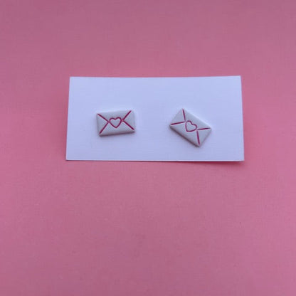 Envelope Stud Earrings – Romantic Love Letter Stud Earrings for Women