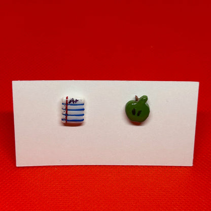Mix & Match Polymer Clay Stud Earrings | Teacher Jewelry | Persistent Pieces