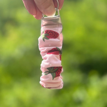 Scrunchie Wristlet Keychains