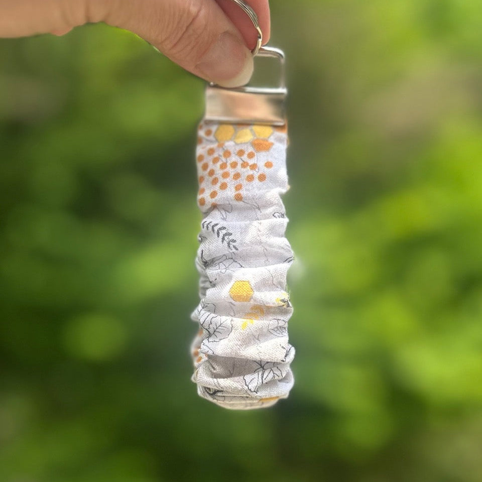 Scrunchie Wristlet Keychains