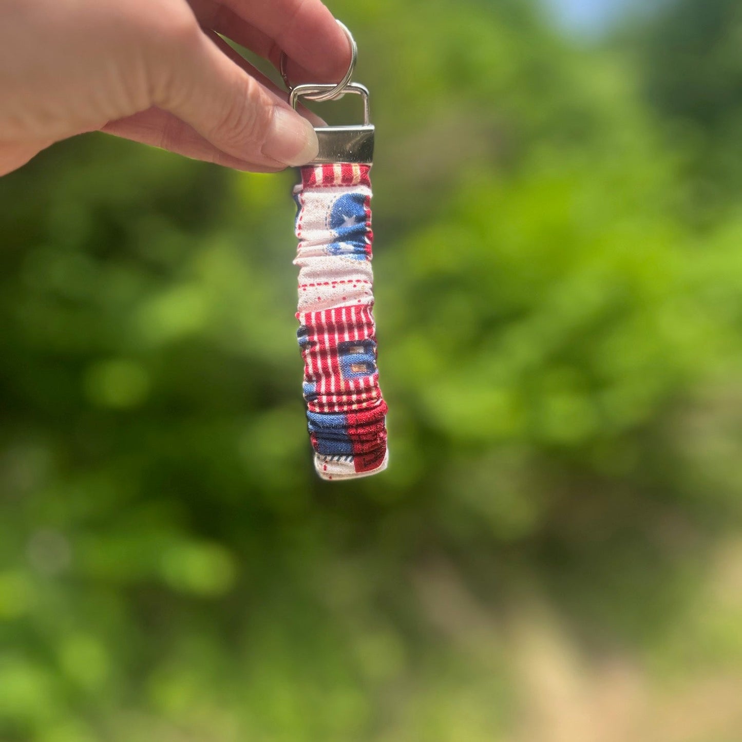 Scrunchie Wristlet Keychains