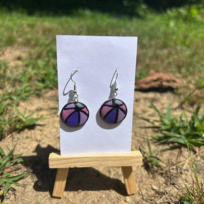 Beach Ball Dangle Earrings