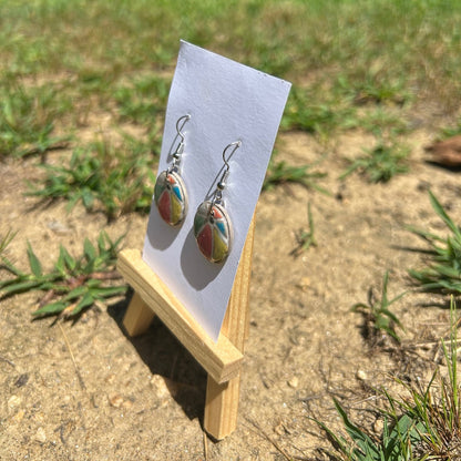 Beach Ball Dangle Earrings
