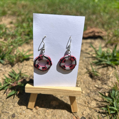 Lifebuoy Dangle Earrings